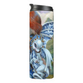 Bouteilles Isothermes "Dragonlings à saules bleues" (Tourné sur la droite)