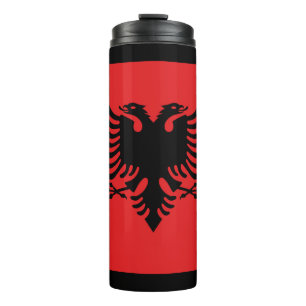 Bouteilles Isothermes Drapeau albanais