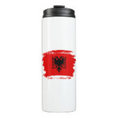 Bouteilles Isothermes Drapeau albanais (Devant)