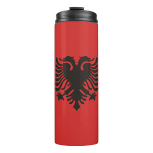 Bouteilles Isothermes Drapeau albanais partout