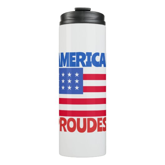 Bouteilles Isothermes Drapeau américain (Devant)