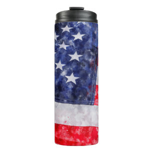 Bouteilles Isothermes Drapeau américain