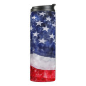 Bouteilles Isothermes Drapeau américain (Tourné sur la gauche)