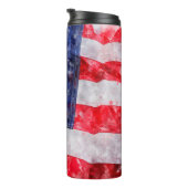 Bouteilles Isothermes Drapeau américain (Tourné sur la droite)