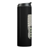 Bouteilles Isothermes Drapeau américain avec Shamrocks pour St patrick (Tourné sur la gauche)