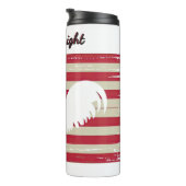 Bouteilles Isothermes Drapeau américain avec un coq blanc (Tourné sur la droite)