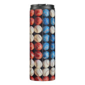 Bouteilles Isothermes Drapeau américain de baseball (Dos)