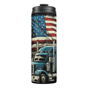 Bouteilles Isothermes Drapeau américain de camionnette pour voiture patr