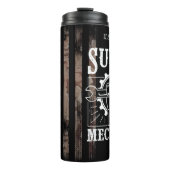 Bouteilles Isothermes Drapeau américain Super Mécanique Camouflage (Devant)