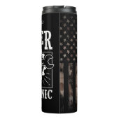 Bouteilles Isothermes Drapeau américain Super Mécanique Camouflage (Dos)