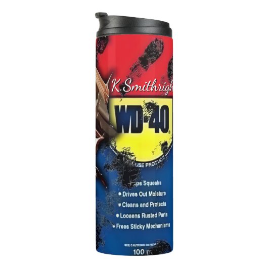 Bouteilles Isothermes Drapeau américain WD-40 Tools (Tourné sur la droite)