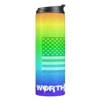 Bouteilles Isothermes Drapeau Arc-En-Ciel - À Porter