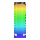 Bouteilles Isothermes Drapeau Arc-En-Ciel - À Porter (Dos)