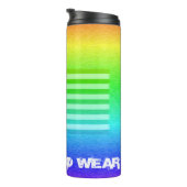 Bouteilles Isothermes Drapeau Arc-En-Ciel - À Porter (Tourné sur la droite)