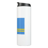 Bouteilles Isothermes Drapeau Aruba (Tourné sur la droite)