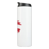 Bouteilles Isothermes Drapeau autrichien (Tourné sur la droite)