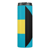 Bouteilles Isothermes Drapeau bahaméen (Dos)