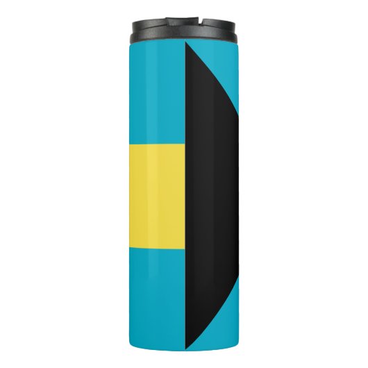 Bouteilles Isothermes Drapeau bahaméen (Dos)