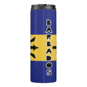 Bouteilles Isothermes Drapeau Barbade (Dos)