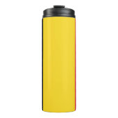 Bouteilles Isothermes Drapeau belge patriotique (Devant)