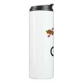 Bouteilles Isothermes Drapeau Bigfoot Cycling Maryland (Tourné sur la gauche)