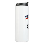 Bouteilles Isothermes Drapeau Bigfoot Cycling Utah (Tourné sur la gauche)