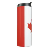 Bouteilles Isothermes Drapeau canadien patriotique (Tourné sur la gauche)