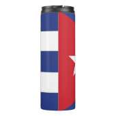 Bouteilles Isothermes Drapeau Cuba (Dos)