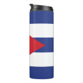 Bouteilles Isothermes Drapeau Cuba (Tourné sur la droite)