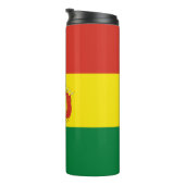 Bouteilles Isothermes Drapeau de Bolivie patriotique (Tourné sur la droite)