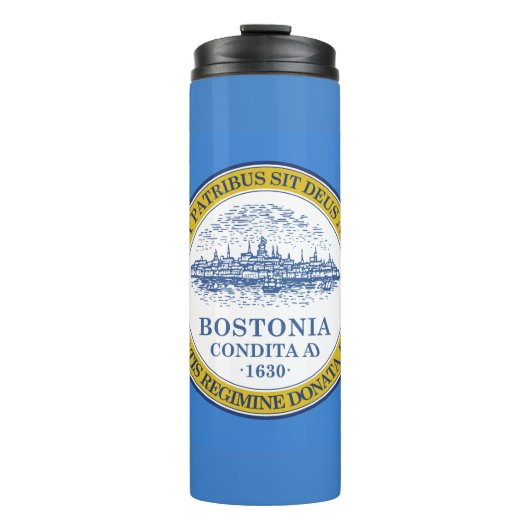 Bouteilles Isothermes Drapeau de Boston, Massachusetts Thermal Tumbler (Devant)