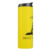 Bouteilles Isothermes Drapeau de crotale de Gadsden : Guerre révolutionn (Tourné sur la gauche)