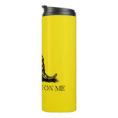 Bouteilles Isothermes Drapeau de crotale de Gadsden : Guerre révolutionn (Tourné sur la droite)