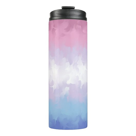 Bouteilles Isothermes Drapeau de fierté bigender abstrait (Devant)