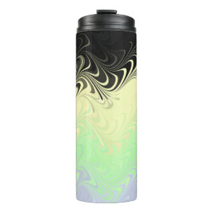 Bouteilles Isothermes Drapeau de fierté Cassgenre Abstrait Marbré Ondulé