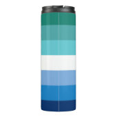 Bouteilles Isothermes Drapeau de fierté gay MLM (Dos)
