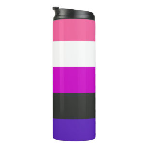 Bouteilles Isothermes Drapeau de fierté genderfluid