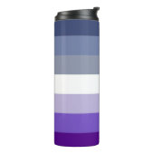 Bouteilles Isothermes Drapeau de fierté lesbienne Butch (Tourné sur la gauche)