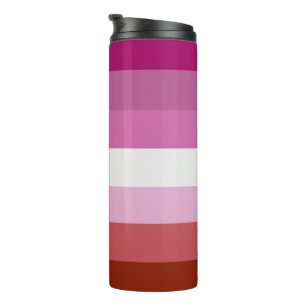 Bouteilles Isothermes Drapeau de fierté lesbienne (Origine)