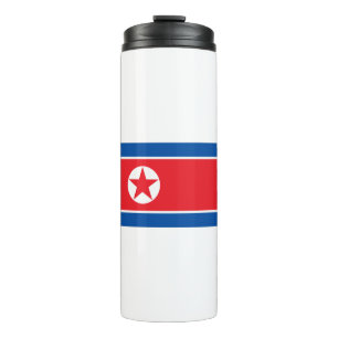 Bouteilles Isothermes Drapeau de la Corée du Nord