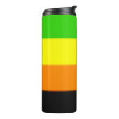 Bouteilles Isothermes Drapeau de la Fierté Aromantique (Tourné sur la gauche)