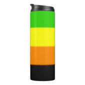 Bouteilles Isothermes Drapeau de la Fierté Aromantique (Tourné sur la droite)