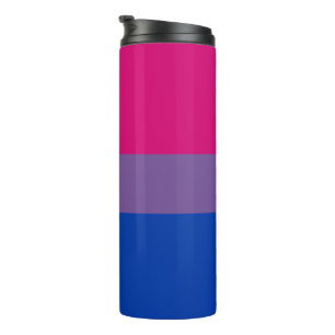 Bouteilles Isothermes Drapeau de la fierté bisexuelle