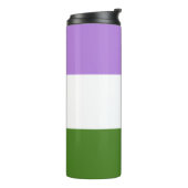 Bouteilles Isothermes Drapeau de la fierté queer (Tourné sur la gauche)