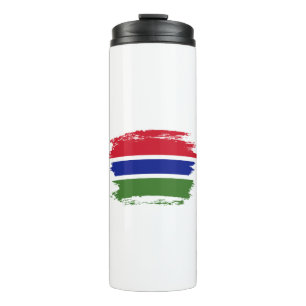 Bouteilles Isothermes drapeau de la Gambie