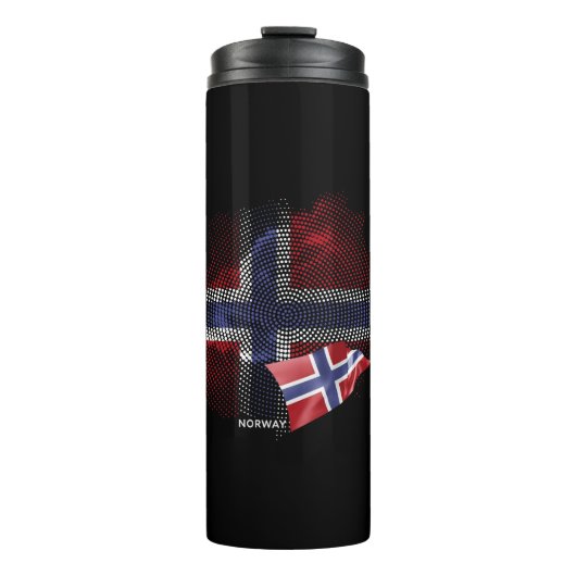 Bouteilles Isothermes Drapeau de la Norvège (Devant)
