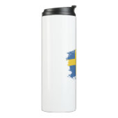 Bouteilles Isothermes Drapeau de la Suède (Tourné sur la gauche)