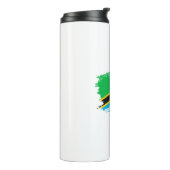 Bouteilles Isothermes Drapeau de la Tanzanie (Tourné sur la gauche)