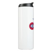 Bouteilles Isothermes Drapeau de l'Arkansas (Tourné sur la gauche)