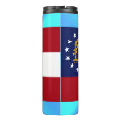 Bouteilles Isothermes Drapeau de l'État de Géorgie (Dos)